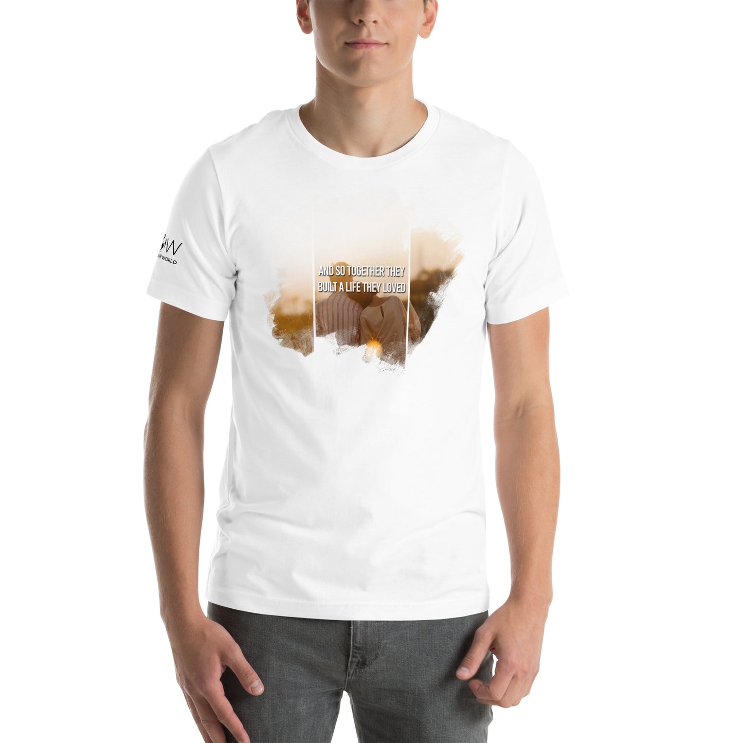And So Together They White Motivational Men's T-Shirt