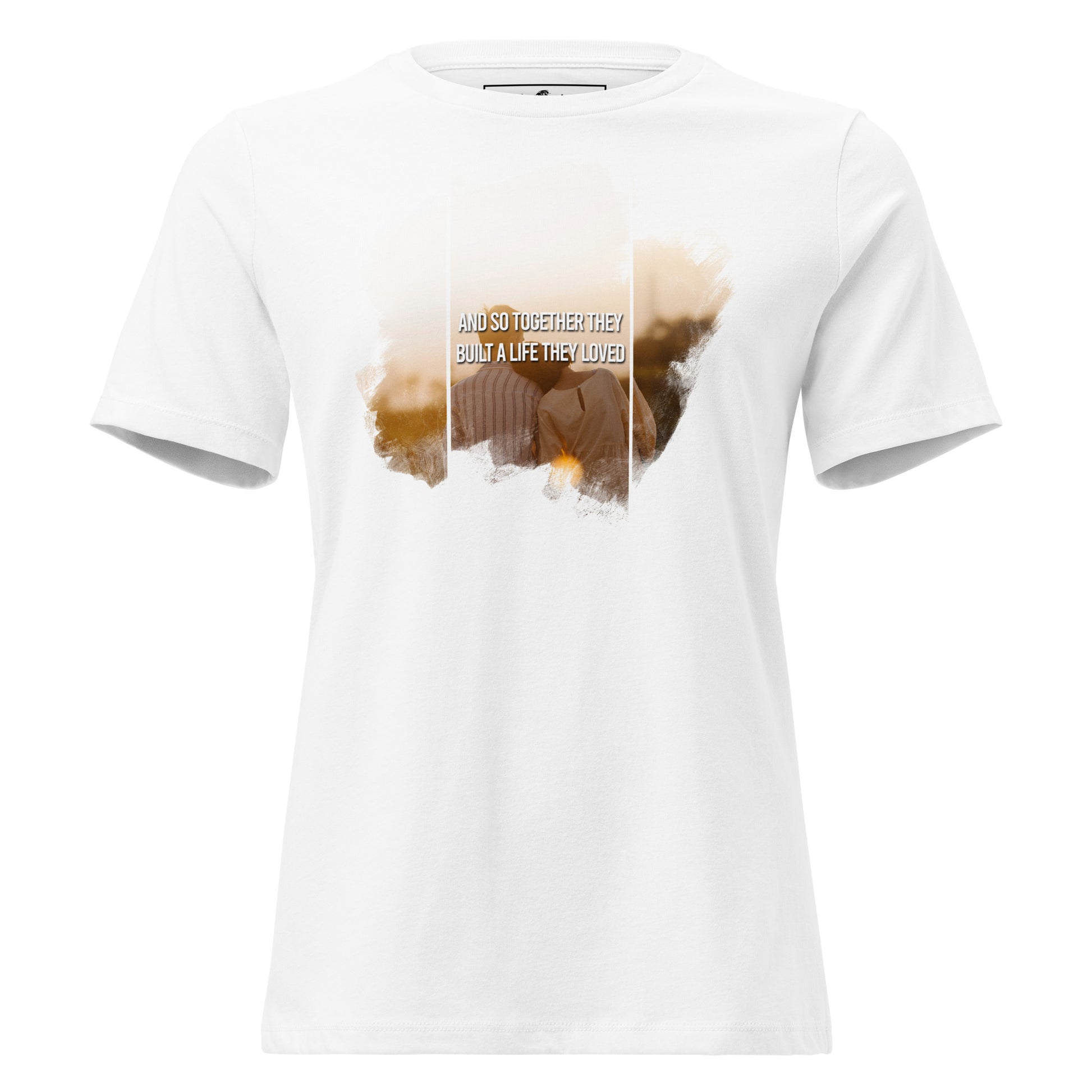 And So Together They White Motivational Women’s T-Shirt