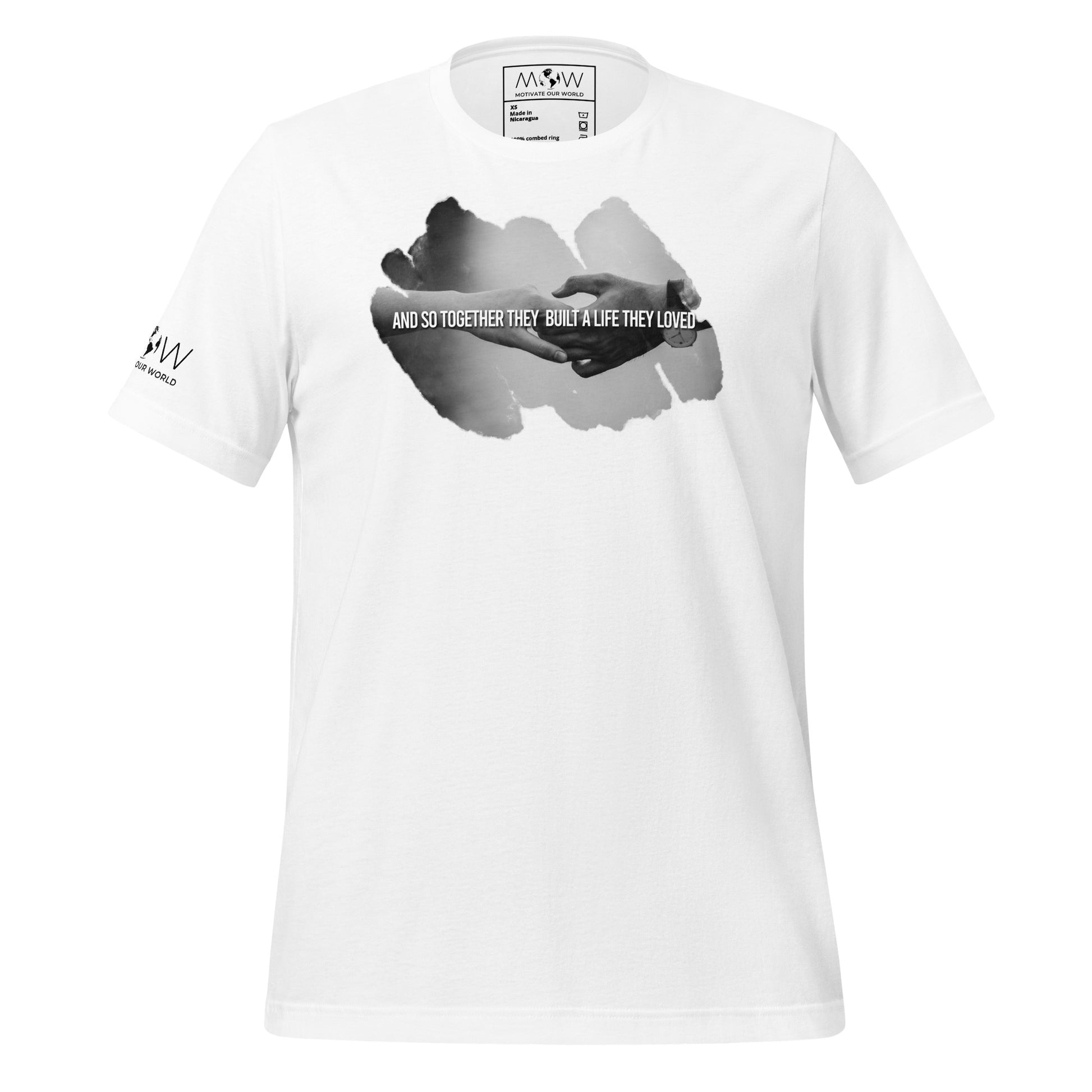 And So Together White Motivational Men's T-Shirt