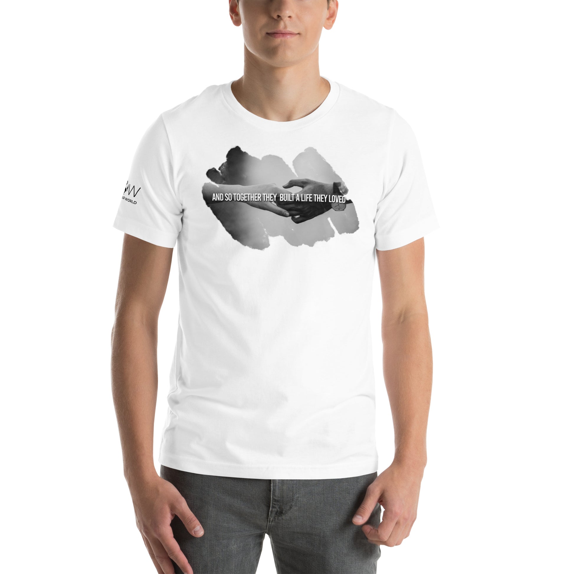And So Together White Motivational Men's T-Shirt