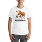 Animals Are Here With Us Cow and Pig White Motivational Men's T-Shirt Lifestyle