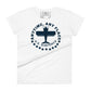 Anytime, Any Place - U.S. Air Force Women's Motivational White T-Shirt
