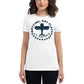 Anytime, Any Place - U.S. Air Force Women's Motivational White T-Shirt