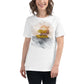 Be Kind to Your Mind Mental Health Matters - Sunset White Motivational Women’s T-Shirt Lifestyle