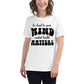 Be Kind to Your Mind Mental Health Matters - Typography White Motivational Women’s T-Shirt Lifestyle