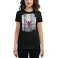 Be So Good They Can’t Ignore You Women’s Motivational Black T-Shirt