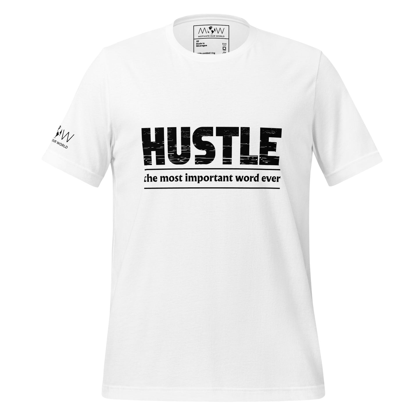 Be The Change Men's Motivational White T-Shirt