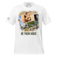 Be Their Voice - Wildlife White Motivational Men's T-Shirt