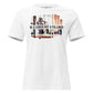 Be a Leader Not a Follower Speaker White Motivational Women’s T-Shirt