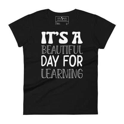 Be the Change Women’s Motivational Black T-Shirt