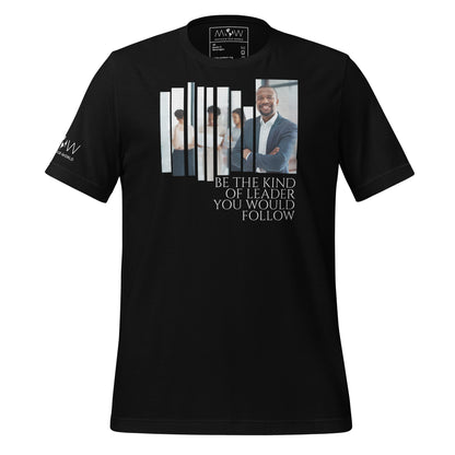Be the Kind Black Motivational Men's T-Shirt