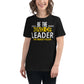 Be the Kind of Leader Black Motivational Women’s T-Shirt Lifestyle