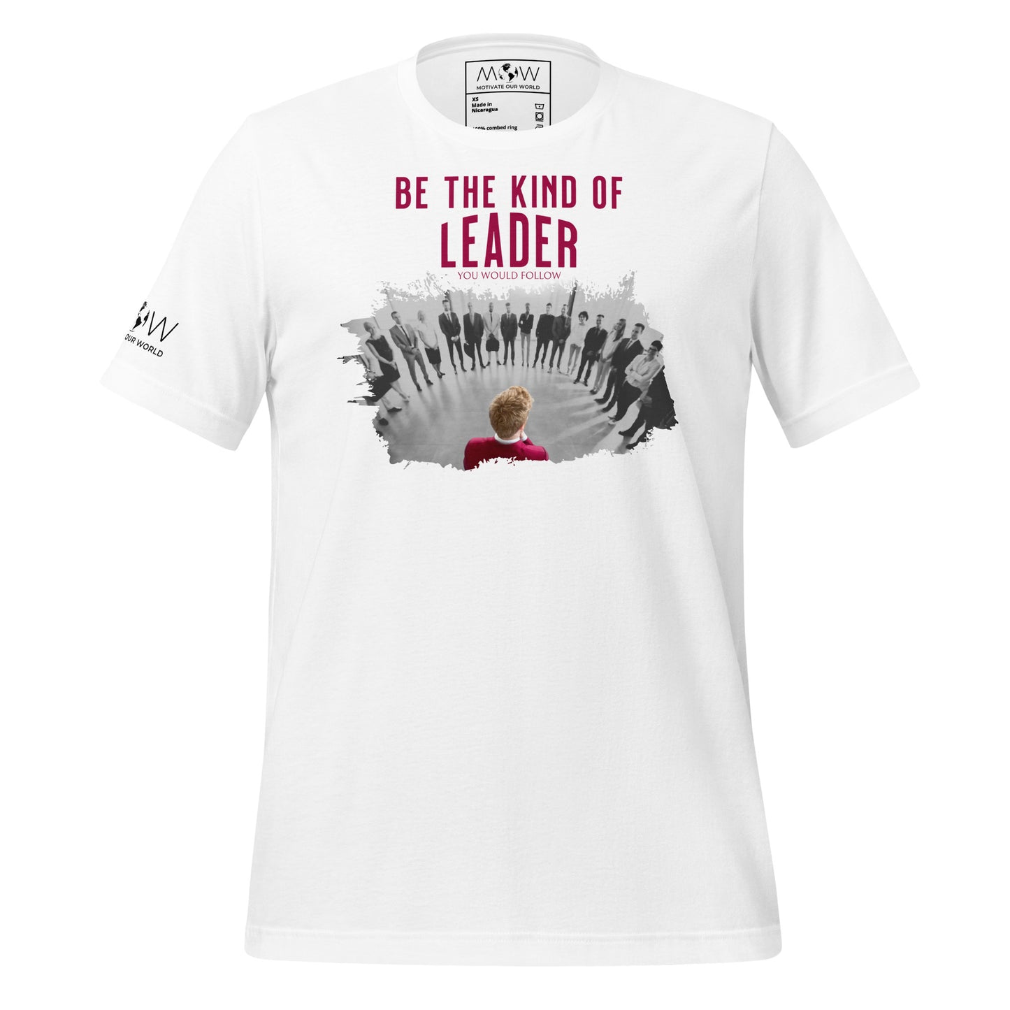 Be the Kind of White Motivational Men's T-Shirt