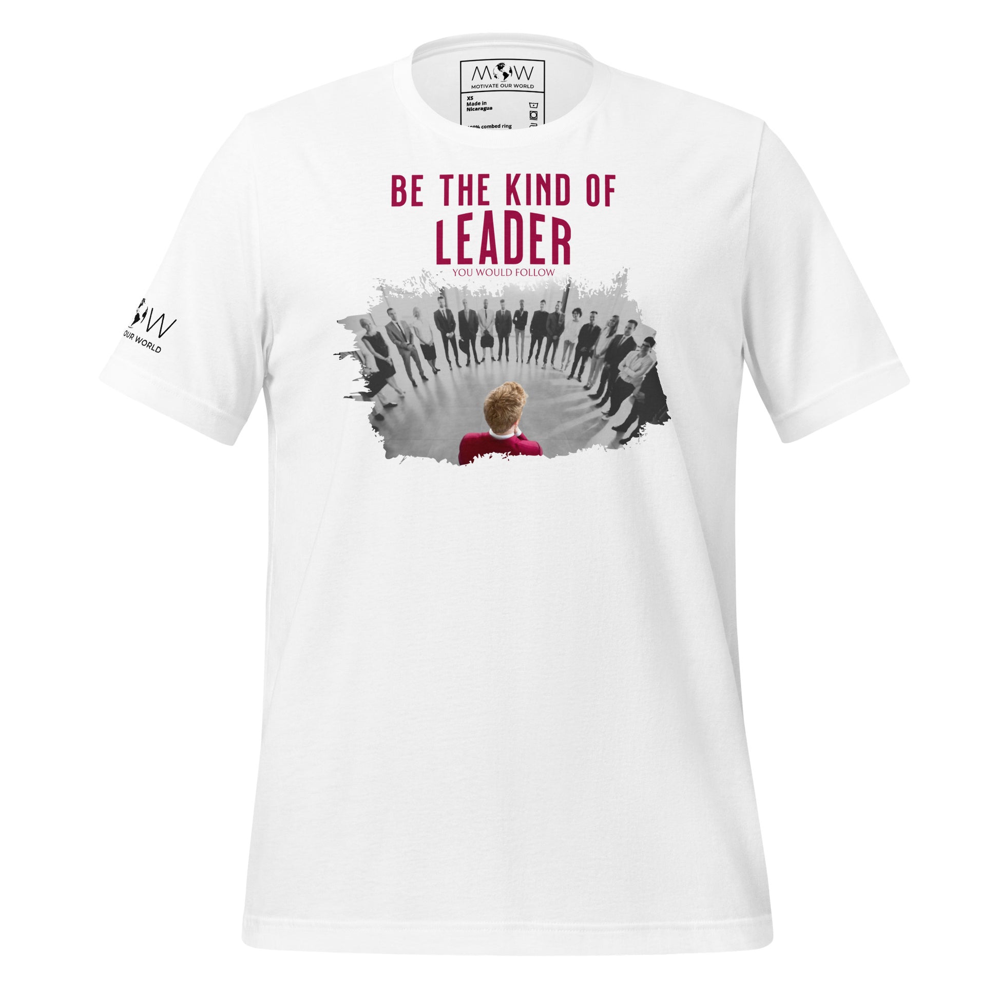 Be the Kind of White Motivational Men's T-Shirt