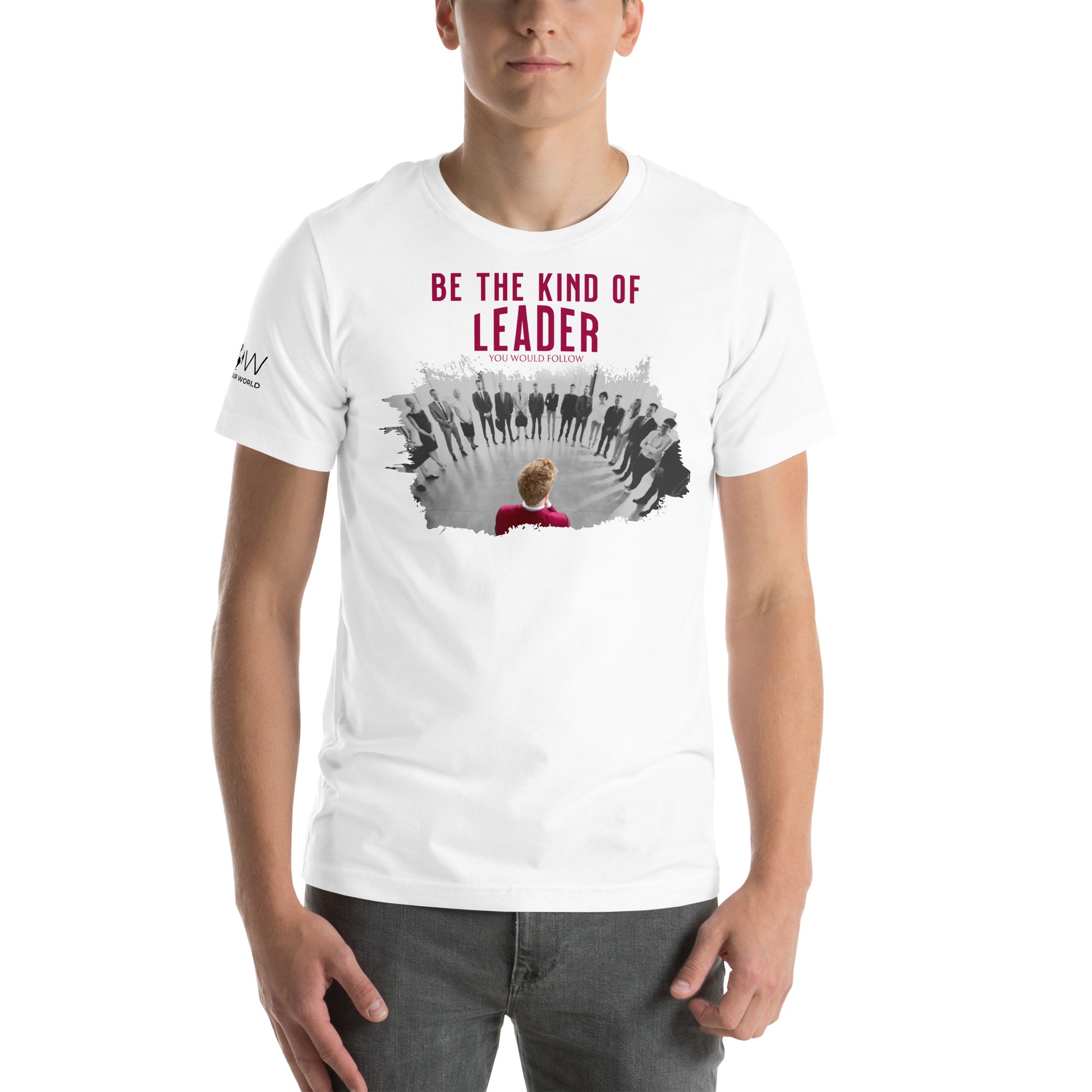 Be the Kind of White Motivational Men's T-Shirt