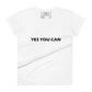Beast Mode Activated Women's Motivational White T-Shirt