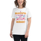 Beautiful Day Begins with a Beautiful Mindset White Motivational Women’s T-Shirt Lifestyle