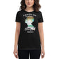 Beautiful Mindset Silhouette Design Women’s Motivational Black T-Shirt