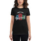 Bet On Yourself III Women's Motivational Black T-Shirt