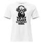 Born to Be a Gamer - Skeleton Gamer White Motivational Women’s T-Shirt