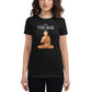 Buddha Serenity Women's Motivational Black T-Shirt