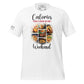Calories Don’t Count on the Weekend Men's Motivational White T-Shirt