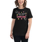 Can't Hear You I'm Gaming - Bold Pixel Style Black Motivational Women’s T-Shirt Lifestyle