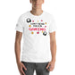 Can't Hear You I'm Gaming - Bold Pixel Style White Motivational Men's T-Shirt