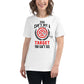 Can't Hit A Target White Motivational Women’s T-Shirt Lifestyle