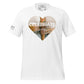 Celebrate Diversity Heart White Motivational Men's T-Shirt