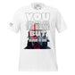 Change the Ending Firefighter Mask White Motivational Men's T-Shirt