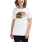 Climb Higher White Motivational Women’s T-Shirt Lifestyle