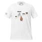 Climb the Steps Men's Motivational White T-Shirt