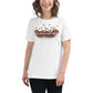 Coffee Bean Burst - Teacher Powers White Motivational Women’s T-Shirt Lifestyle