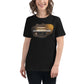 Coffee Makes Me Less Grumpy Warm Cup Black Motivational Women’s T-Shirt Lifestyle
