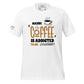 Coffee to Me Men's Motivational White T-Shirt