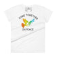 Come Together Women’s Motivational White T-Shirt