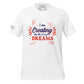 Creating My Dream Life Men's Motivational White T-Shirt