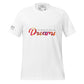 Creating My Dream Life Men's Motivational White T-Shirt