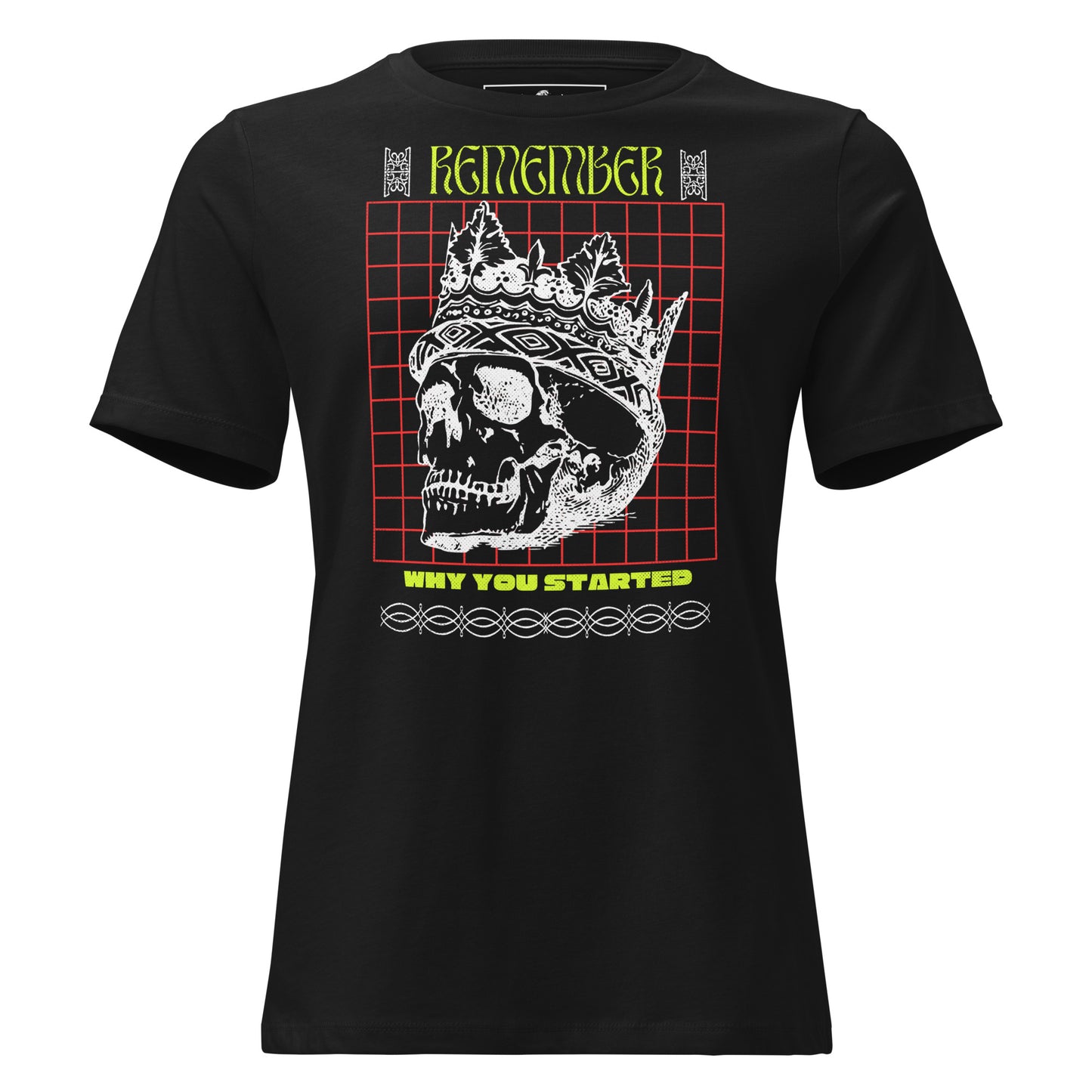 Crowned Legacy Black Motivational Women’s T-Shirt