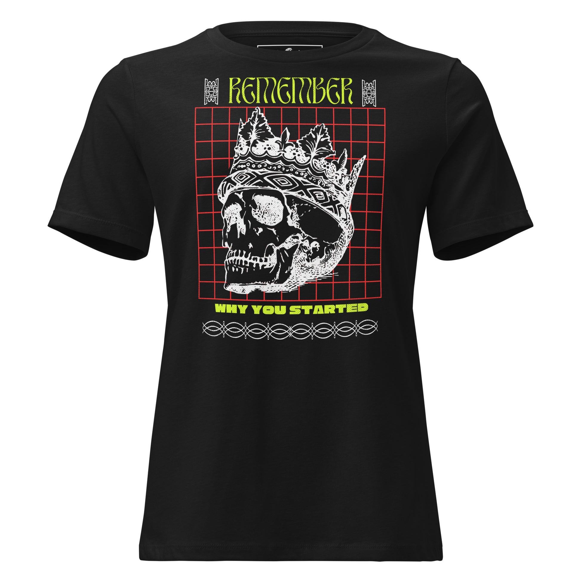 Crowned Legacy Black Motivational Women’s T-Shirt
