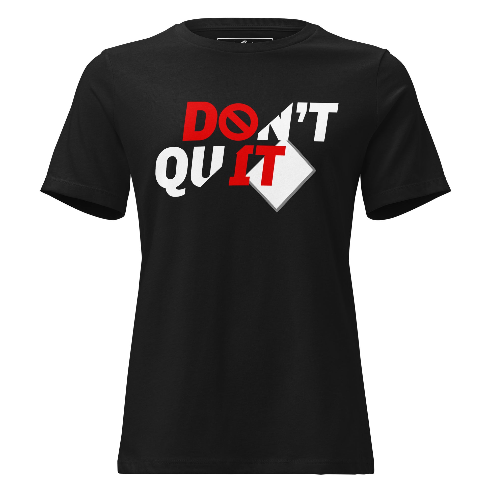 DO IT Black Motivational Women’s T-Shirt