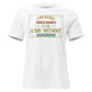 Day Without Video Games White Motivational Women’s T-Shirt