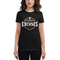 Deposit Excuses Women’s Motivational Black T-Shirt