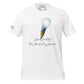 Designing My Dream Life Men's Motivational White T-Shirt