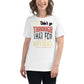 Didn’t Go Through That For Nothing – Grit Edition White Motivational Women’s T-Shirt Lifestyle
