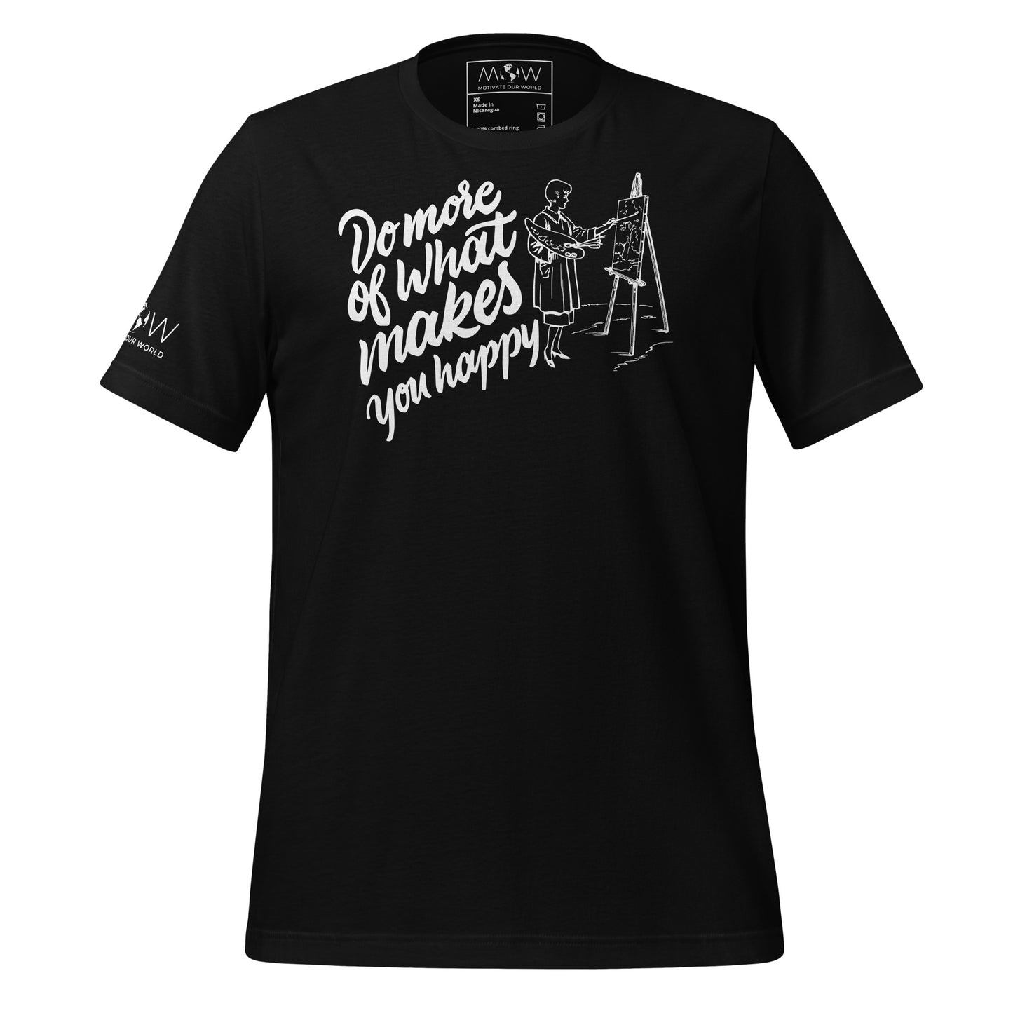 Do More of What Makes You Black Motivational Men's T-Shirt