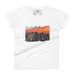 Do Small Things With Great Love Sunset Skyline Women’s Motivational White T-Shirt