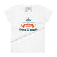 Doer Not a Dreamer Women’s Motivational White T-Shirt