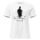 Don’t Forget About Yourself - Black And White White Motivational Women’s T-Shirt